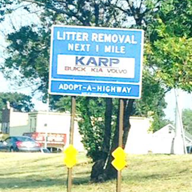 Karp Buick in Rockville Centre NY Adopt-A-Highway